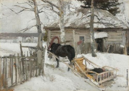 Korovin: Télen - 1894